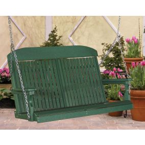 4' Classic Polywood Porch Swing