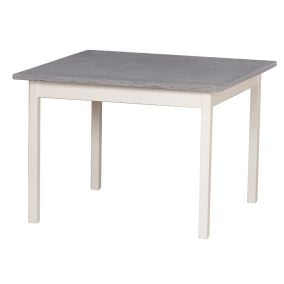 Amish Made Kid’s Clip Clop Multi Color Wooden Table Gray/White