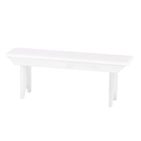 Amish Made Kid's Bench - White