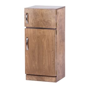 Amish Made Kid's Wooden Refrigerator Play Set - Harvest