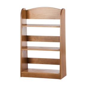 Amish Made Kid's Wooden Bookshelf - Harvest