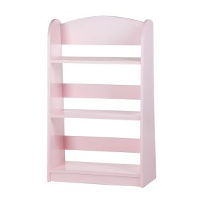 Amish Made Kid's Wooden Bookshelf - Pink