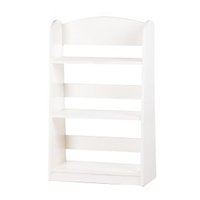 Amish Made Kid's Wooden Bookshelf - White