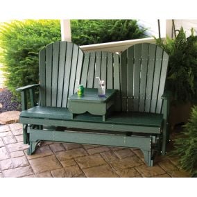 Five Foot Polywood Adirondack Glider