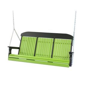 5' Green Polywood Swing