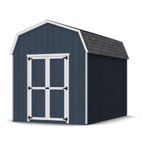 Little Cottage Co. Value Gambrel Barn 6ft Side Walls Precut Kit - 8x12 with Floor