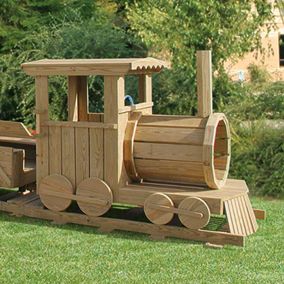 Amish Made Train Engine Locomotive Playground Set