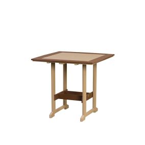 Amish Poly Great Bay Rectangular Patio Counter Table