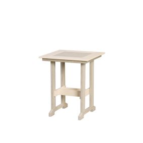 Amish Poly Great Bay 29" Square Patio Counter Table