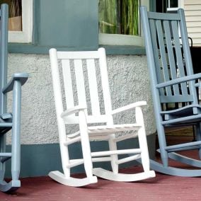 Amish Made Ash Wood Child's Cottage Porch Rocker