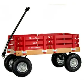 Amish Made Red Berlin Sport Flyer Wagon