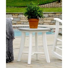 Amish Made Poly Bordeaux Accent Table
