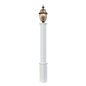 Amish Made Frankfort Vinyl Lamp Post