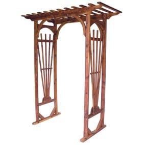 Amish Made Cedar Sunburst Arbor