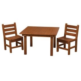Amish Made Outdoor Kids Table Set