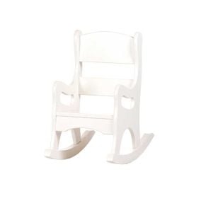 Amish Made Kid’s White Rocker