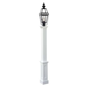 Amish Made Lincoln Vinyl Lamp Post