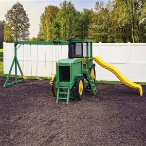 Amish Made Mini Tractor Playground Set