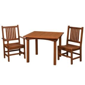 Amish Made Square Patio Table Set