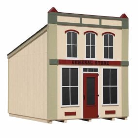 Amish Made General Store Playhouse