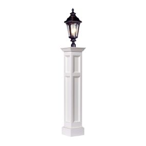 Amish Made Plymouth Vinyl Lamp Post