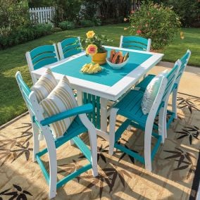 Amish Regal Breeze Contempo 7 Piece Poly Balcony Set