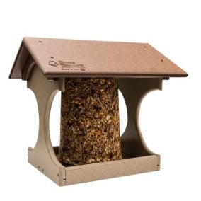 Amish Made Poly Suet Log Feeder