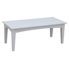 Amish Made Poly Heritage Deep Seating Coffee Table - White