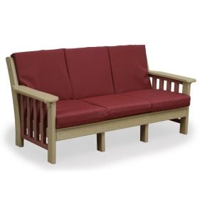 Deep Seating Patio Polywood Mission Sofa
