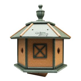Amish Made Poly Gazebo Bird House