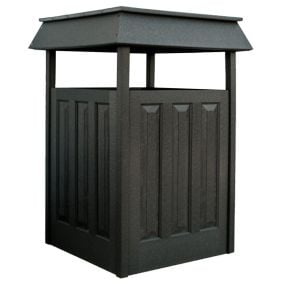 Amish Made Poly Yard Trash Can