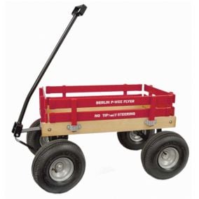 Amish Made Red Bigfoot Flyer Wagon