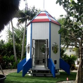 Amish Rocket Ship Playground