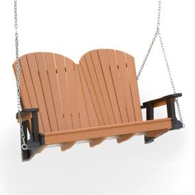 Amish SeaAira Adirondack Porch Swing