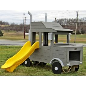 Amish Made Semi Cab Truck Playground Set Model 1130