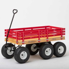 Amish Made Speedway Express 6 Wheel Tandom Wagon Model 860