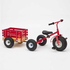 Red Speedway Trike with Trailer