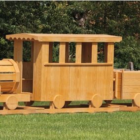 Amish Made Train Passenger Car Playground Set