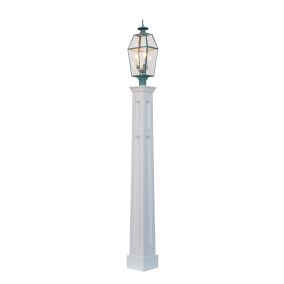 Amish Made Trenton Vinyl Lamp Post
