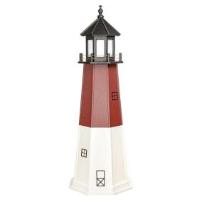 Amish Poly Barnegat Lighthouse - Red and White