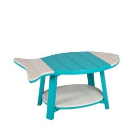 Amish Poly Fish Patio Conversation Table