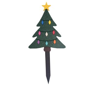 Amish Poly Large Christmas Tree Yard Stake