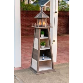 Amish Poly Lighthouse Shelf - 5 ft
