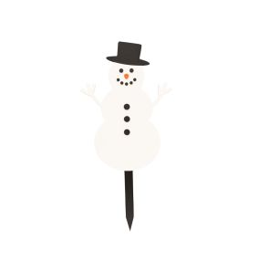 Amish Poly Small Snowman Yard Stake