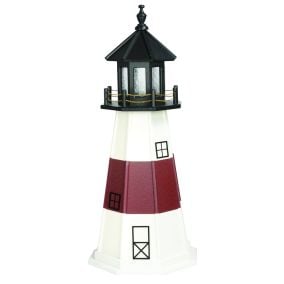 Amish Wooden Replica Montauk Point Lighthouse
