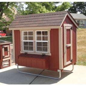 Amish EZ-fit 4' x 6' Chicken Coop Kit