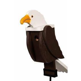 Amish Made Cardinal Shaped Birdhouse