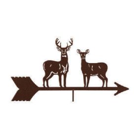 Standing Deer Windcup Weathervane