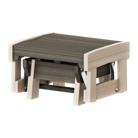 Amish Skyward Poly Gliding Ottoman