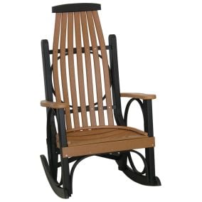 Brown Polywood Grandpa's Rocker